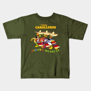 The fiesta musical by the three caballeros Kids T-Shirt